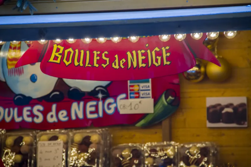 Déco marché de Noël