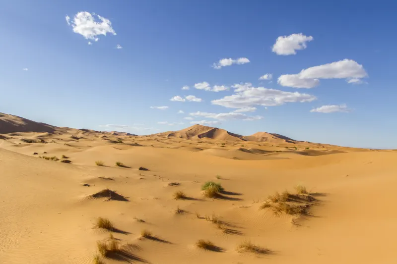 Dunes de sable de Merzouga
