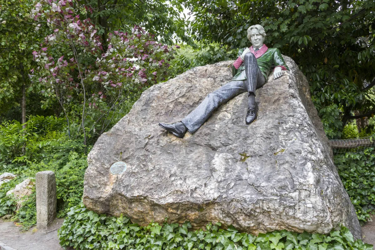 Statue d'Oscar Wilde