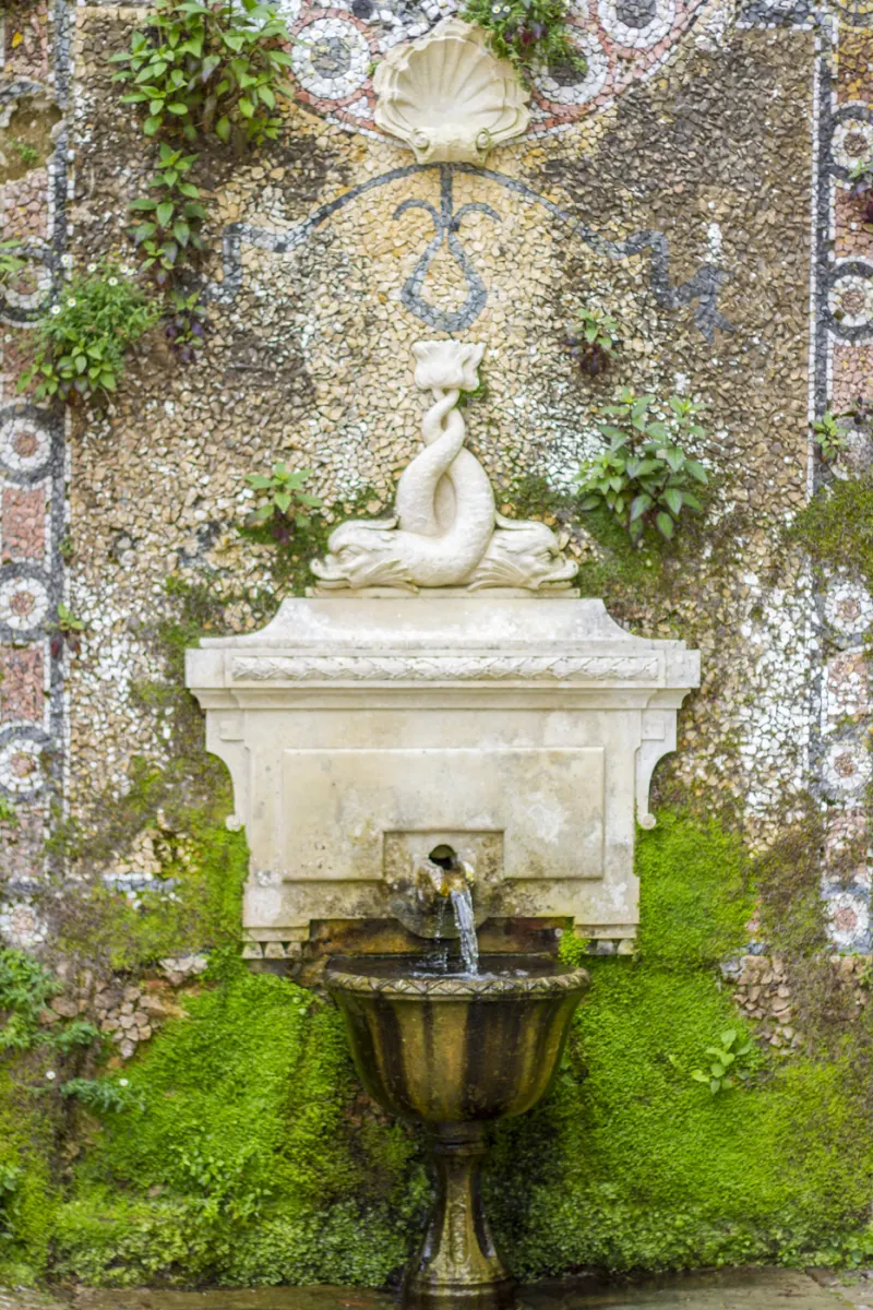 Fontaine à la Quinta da Regaleira