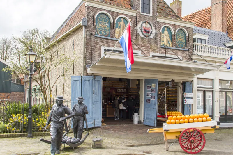 Magasin de fromage à Edam