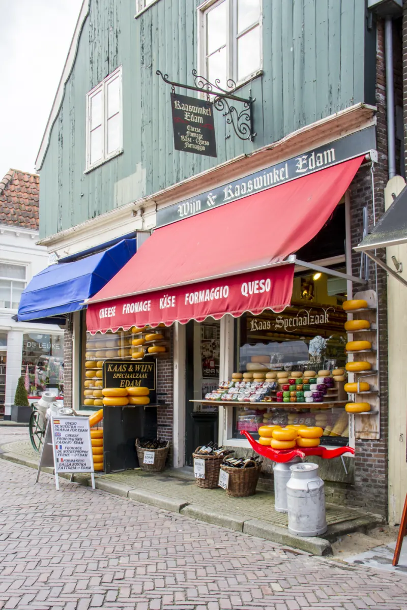 Magasin de fromage à Edam