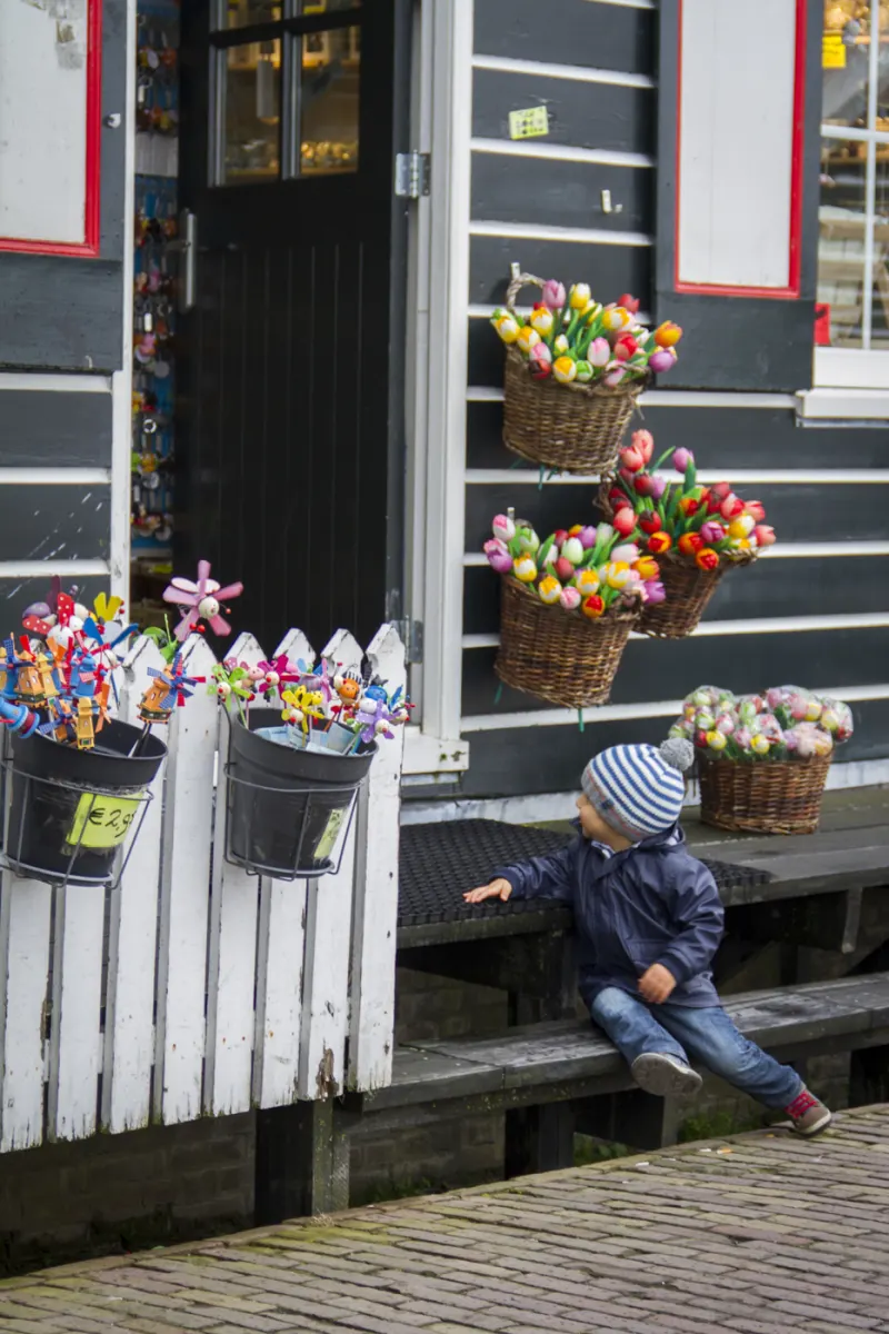 Mon petit bonhomme à Marken