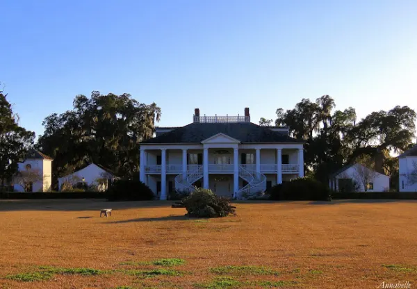 Plantation sudiste en Louisiane par Matantea