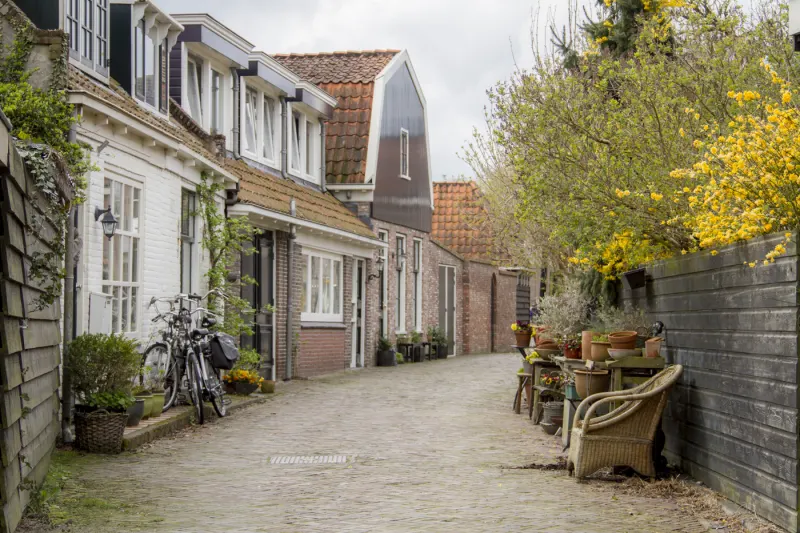 Jolie ruelle à Edam
