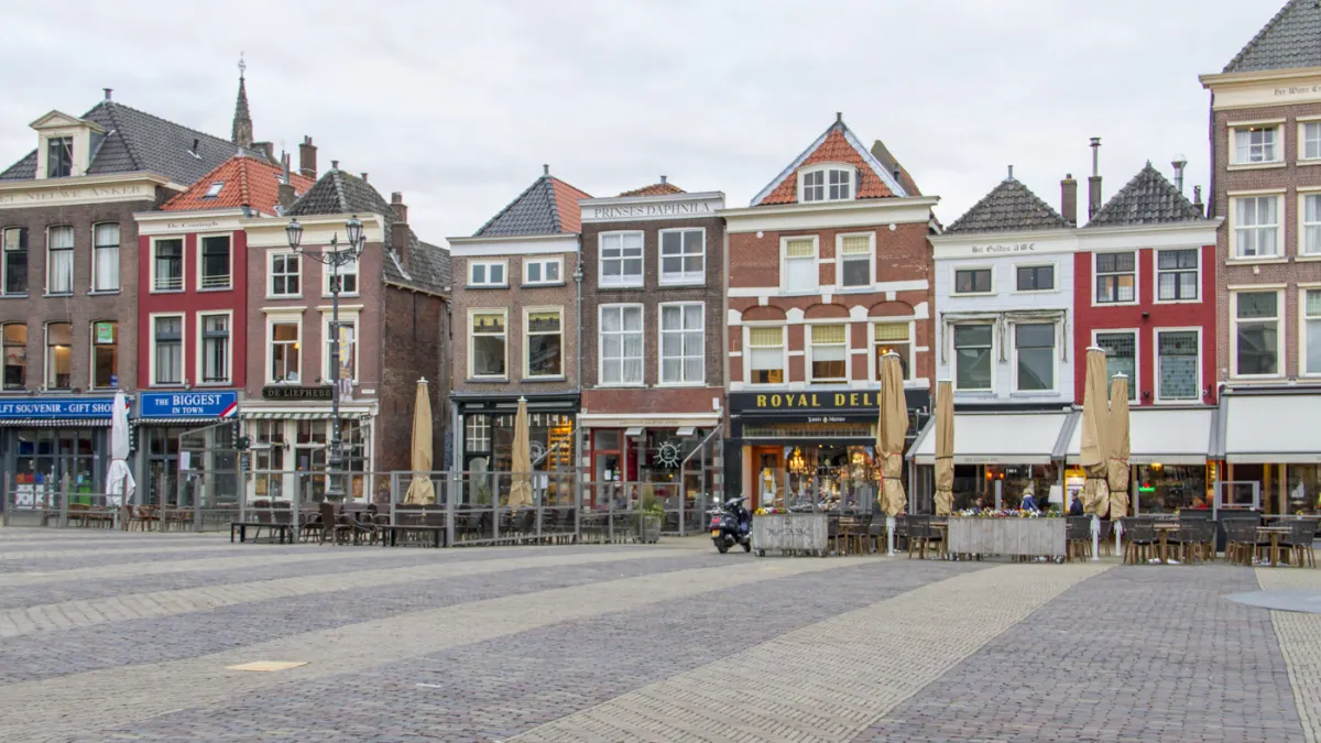 Centre ville de Delft (Markt)