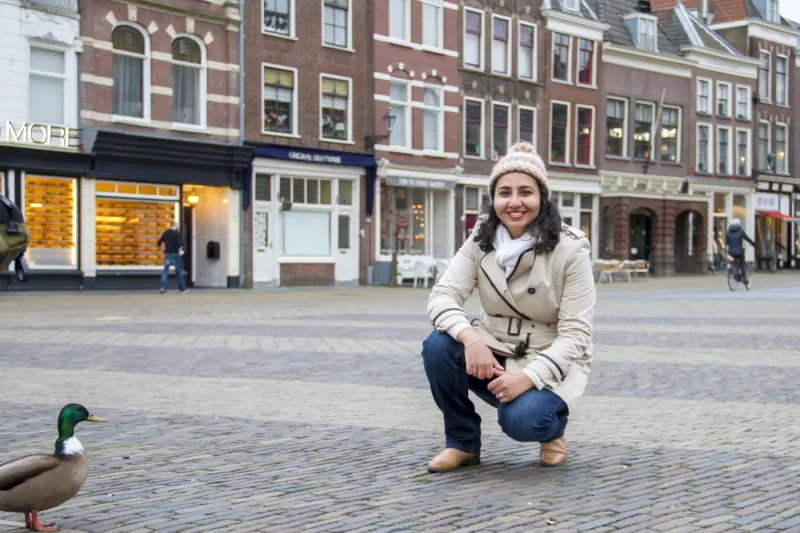Moi à Delft