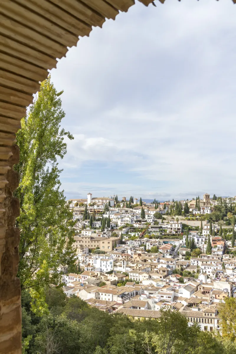 Vue sur l'Albaycín