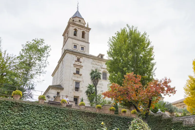 Dans les jardins de l'Alhambra