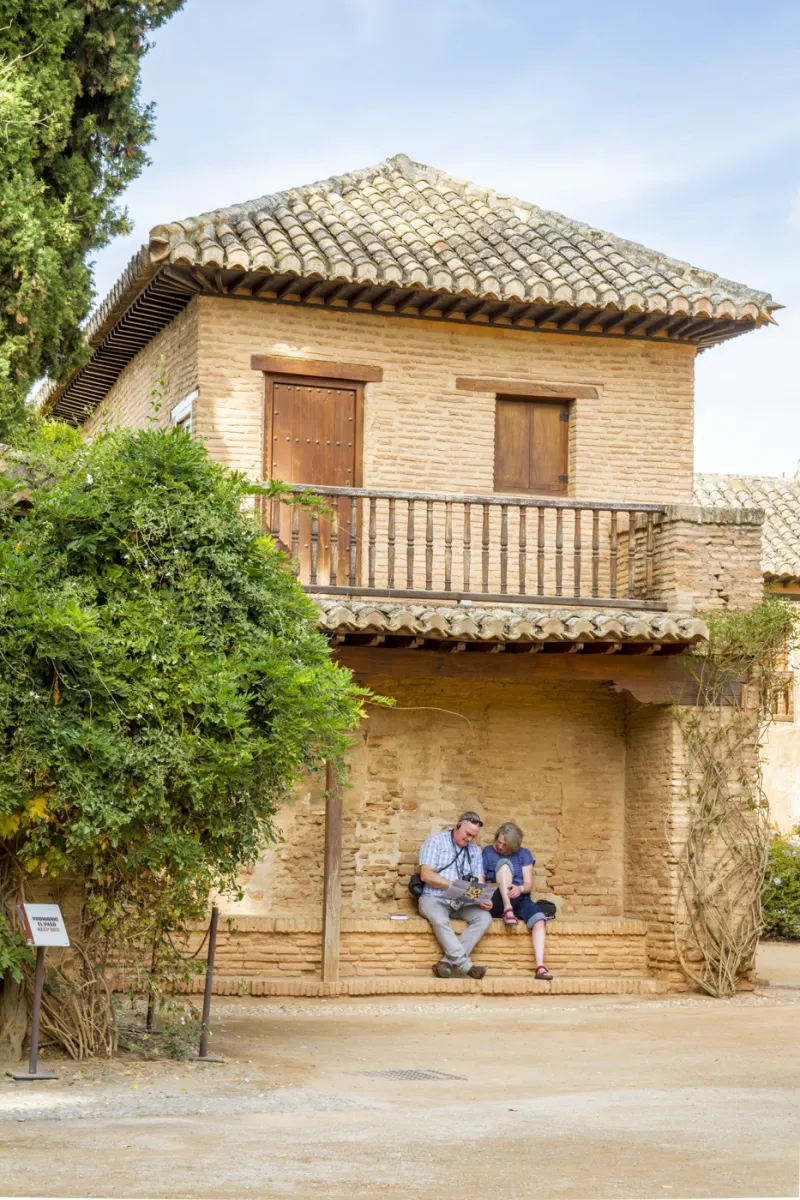 Dans les jardins de l'Alhambra