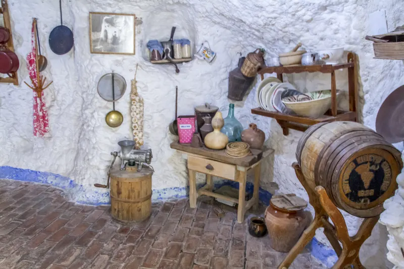 Cuevas du musée du Sacromonte