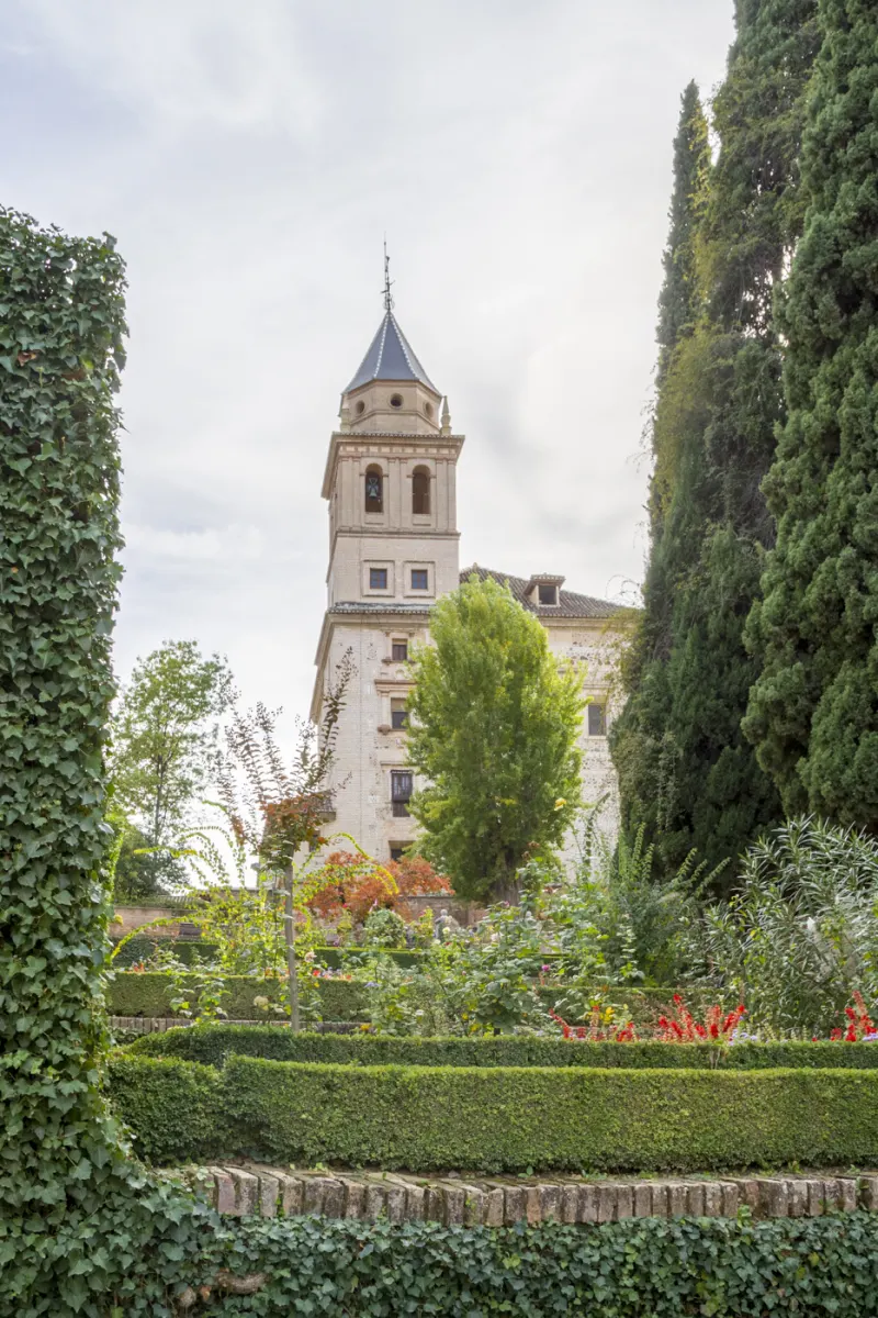 Dans les jardins de l'Alhambra