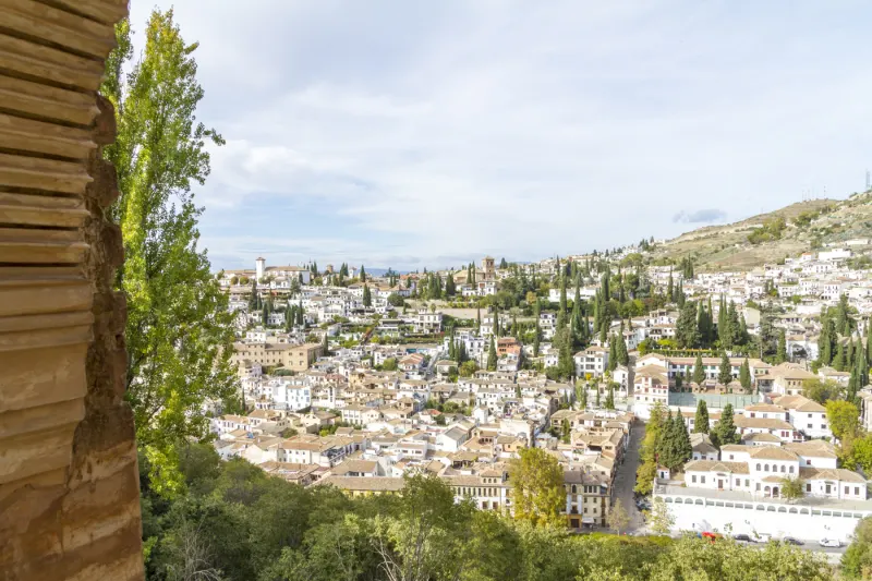 Vue sur l'Albaycín