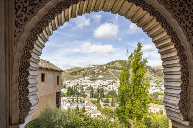 Vue sur l'Albaycín