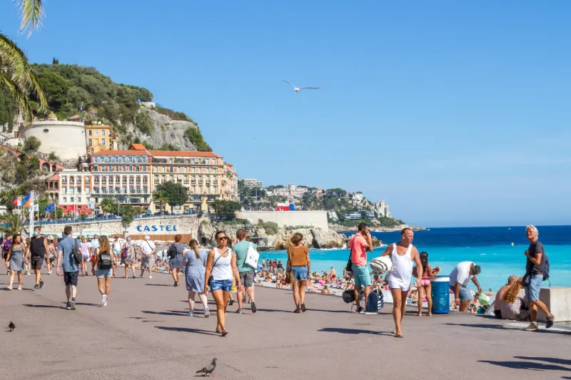 Promenade des Anglais à Nice