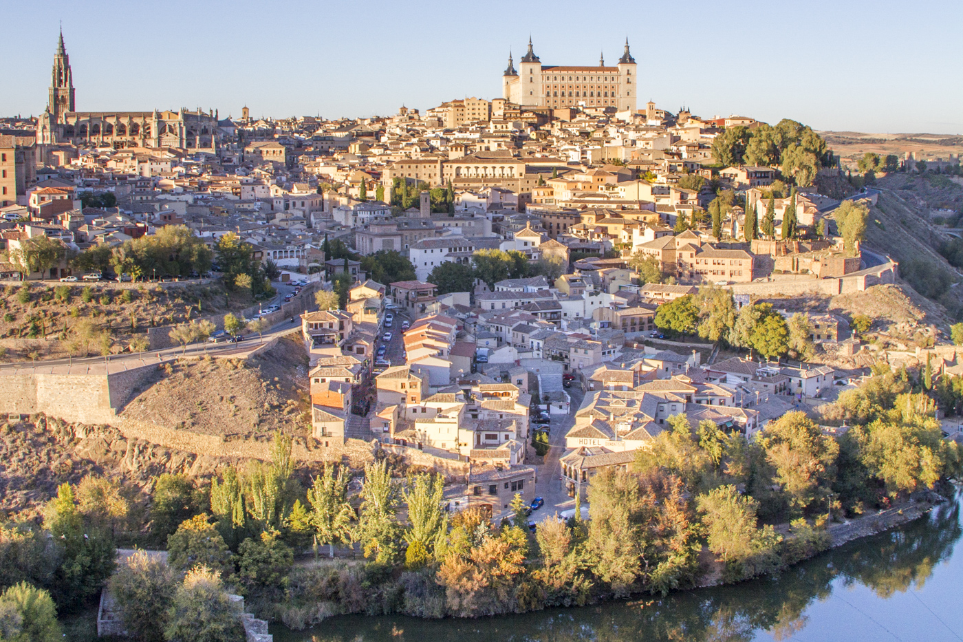 Vue panoramique sur Toledo