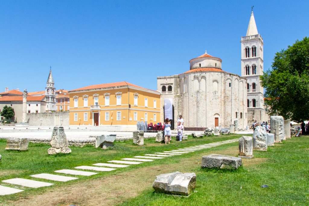 Vestiges romains à Zadar