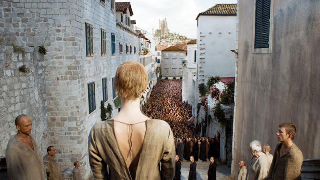 Walk of shame de Cersei